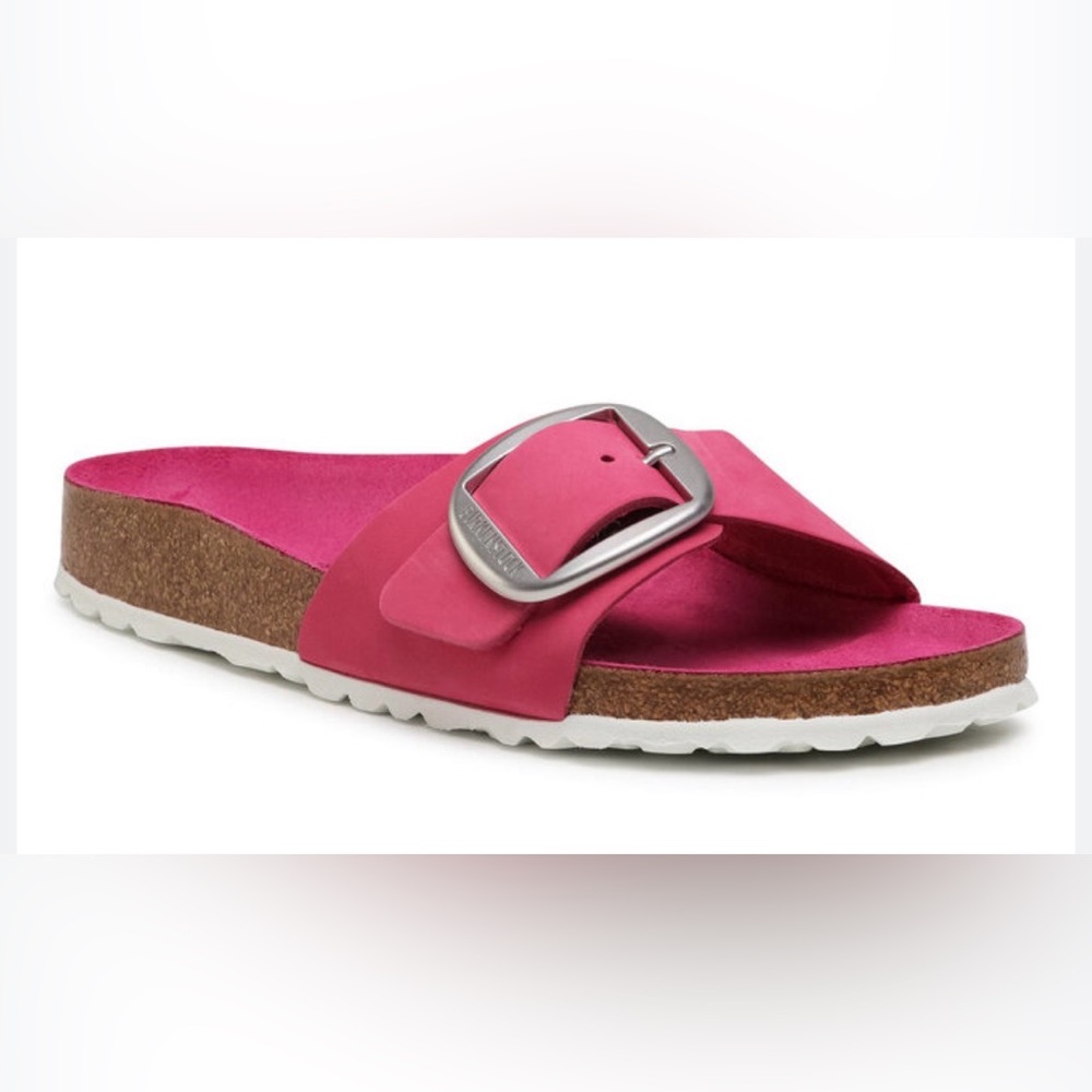 Birkenstock Madrid Fuchsia Slide Sandals